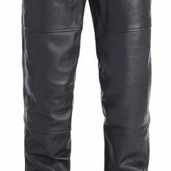 Riding Gear Street & Steel Richmond Chaps Black / SM [Incomplete] -Motorcycle Pants Sales street steel richmond chaps black sm incomplete black 1