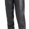 Riding Gear Street & Steel Richmond Chaps Black / SM [Incomplete] -Motorcycle Pants Sales street steel richmond chaps black sm incomplete black