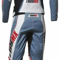 Riding Gear Thor Pulse 03 LE Pants (32) -Motorcycle Pants Sales thor pulse03 le pants white light blue red 4 scaled
