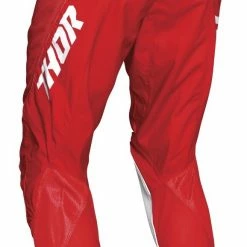 Riding Gear Thor Pulse Air Rad Pants -Motorcycle Pants Sales thor pulse air rad pants white red 1