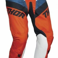 Riding Gear Thor Pulse Racer Youth Pants -Motorcycle Pants Sales thor pulse racer pants orange midnight 4