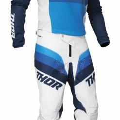 Riding Gear Thor Pulse Racer Pants 40 Riding Gear Thor Pulse Racer Pants -Motorcycle Pants Sales thor pulse racer pants white navy 2