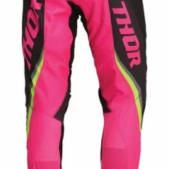 Women Who Ride Thor Pulse Rev Women's Pants -Motorcycle Pants Sales thor pulse rev womens pants charcoal pink 1