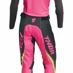 Women Who Ride Thor Pulse Rev Women's Pants -Motorcycle Pants Sales thor pulse rev womens pants charcoal pink 4