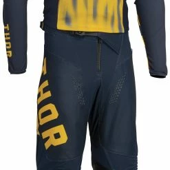 Riding Gear Thor Pulse Vaper Pants -Motorcycle Pants Sales thor pulse vaper pants navy yellow 3 scaled