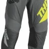 Riding Gear Thor Youth Sector Edge Pants -Motorcycle Pants Sales thor sector edge pants dark grey acid green 3 scaled
