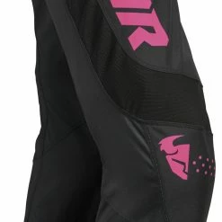 Women Who Ride Thor Sector Minimal Women's Pants -Motorcycle Pants Sales thor sector womens pants black fuchsia 1 scaled