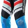 Sale Troy Lee Designs GP Air Warped Pants -Motorcycle Pants Sales troy lee designs gp air warped pants blue red scaled